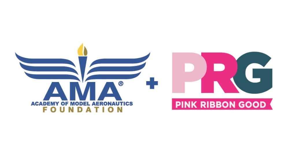 AMA Foundation and Pink Ribbon Good logos side by side.